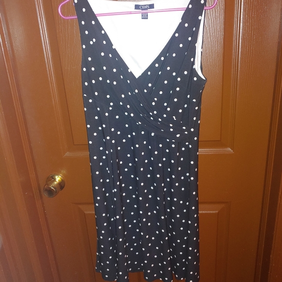 Chaps Dresses & Skirts - Chaps polka dot dress